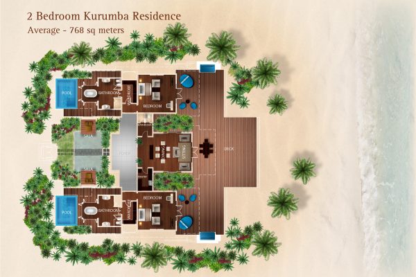 Two Bedroom Kurumba Residence – Kurumba Maldives